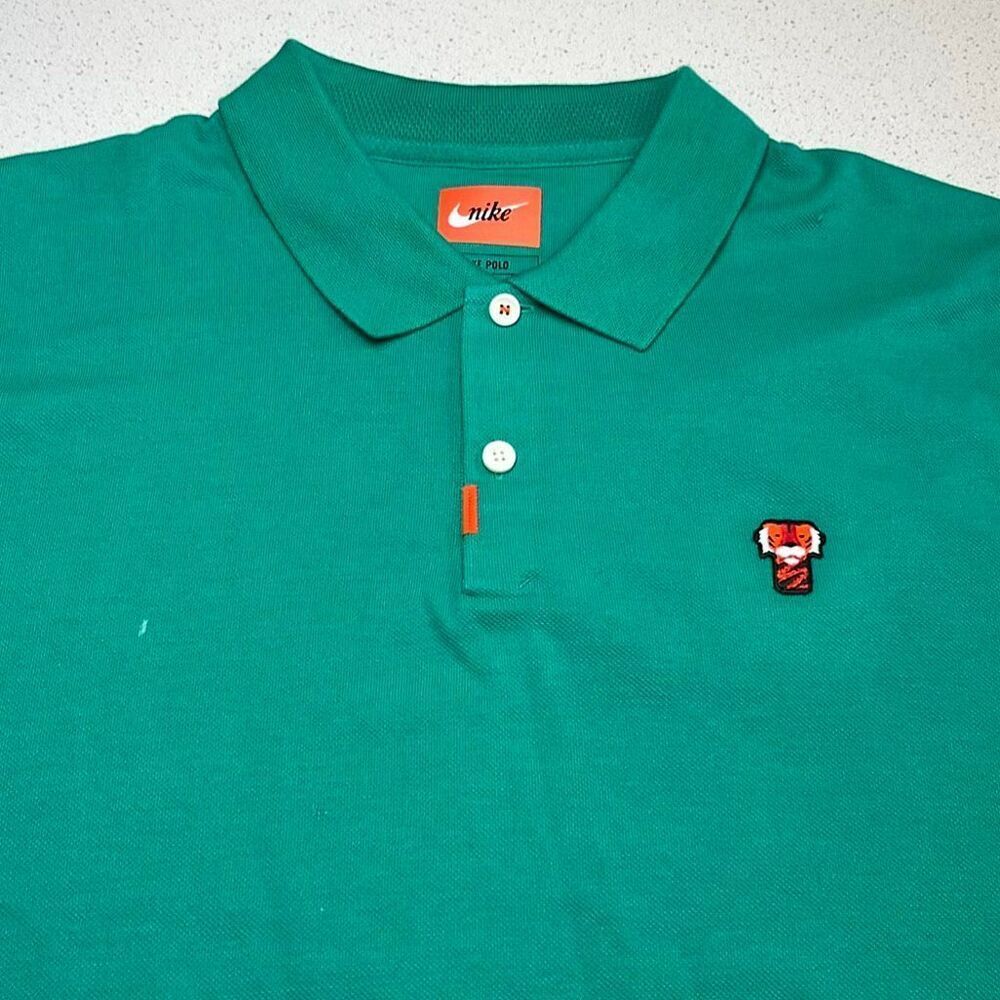 NWT Nike Tiger Woods Golf Polo Shirt Mens XLarge -Damaged-